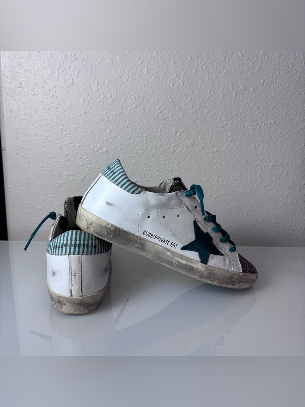 Golden Goose Prince of Wales Superstar Limited Edition Size EU 39 / US 9